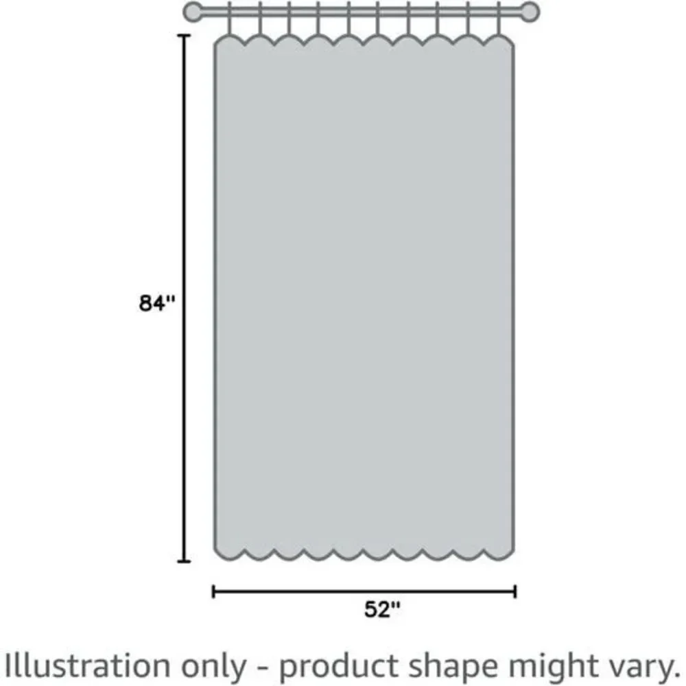 Curtainworks Kendall White Grommet 52x84 Curtain Panels Light Filtering  - Set o